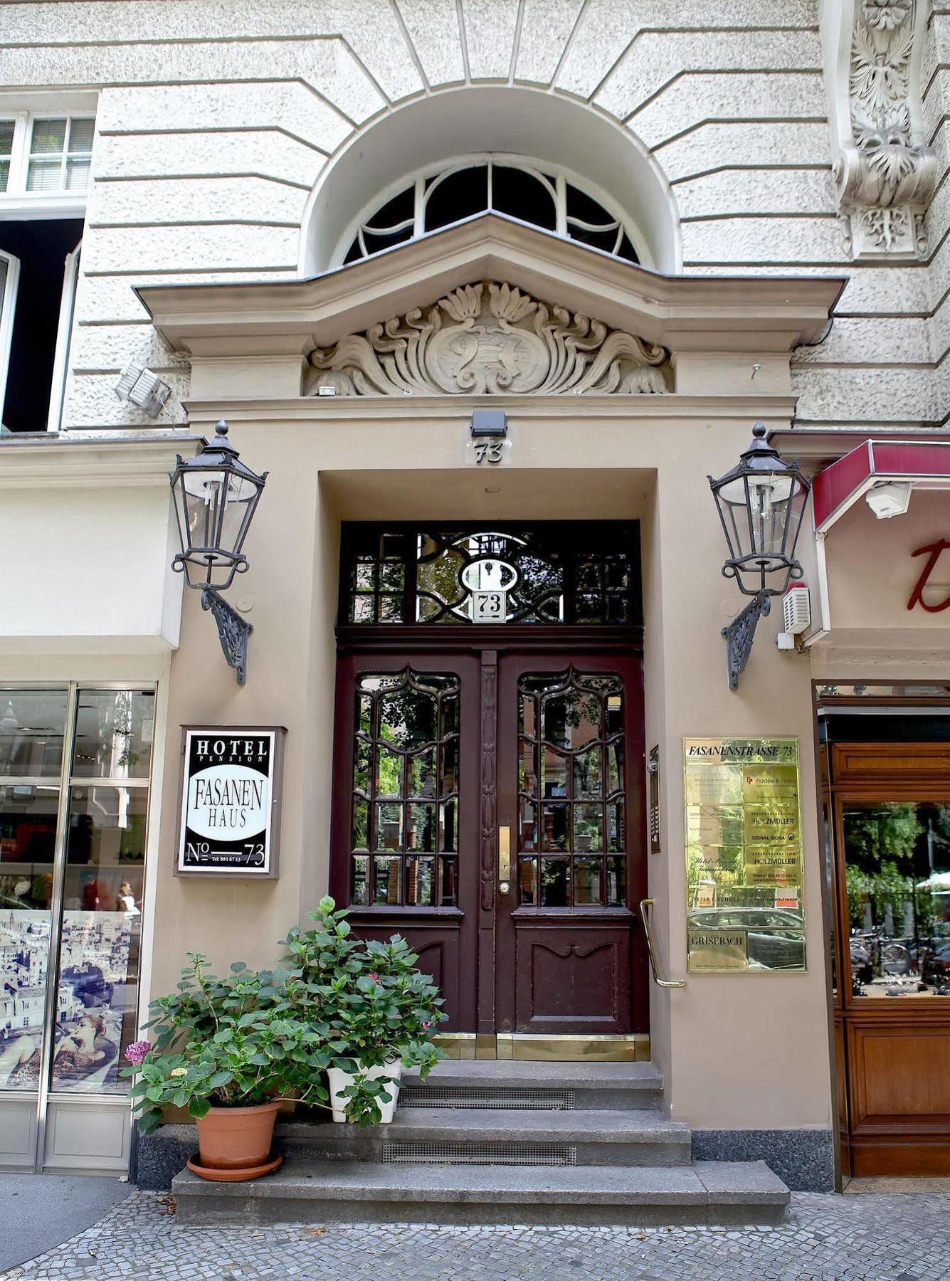 Hotel Pension Fasanenhaus Berlín Exteriér fotografie